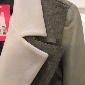 Leather Moto Jacket by Love Zooey